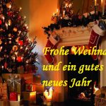 Поздоровлення з Різдвом Христовим німецькою