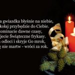 Картинка с різдвяним вітанням польскою мовою